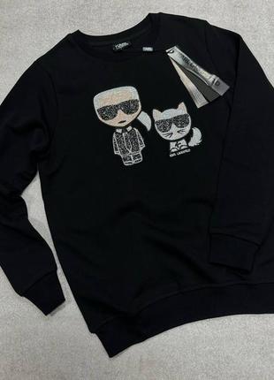 Женский свитшот karl lagerfeld