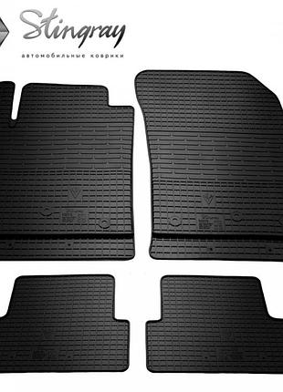 Коврики в авто daymart (4 шт) на chevrolet cruze (2015-...) шевроле