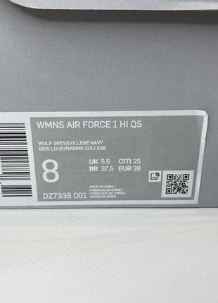 Нові оригінал кросівки nike air force 1 high6 фото