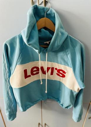 Худи левайс, укороченное худи levi’s