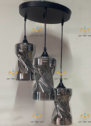 Сучасний підвісний світильник на 3 лампочки