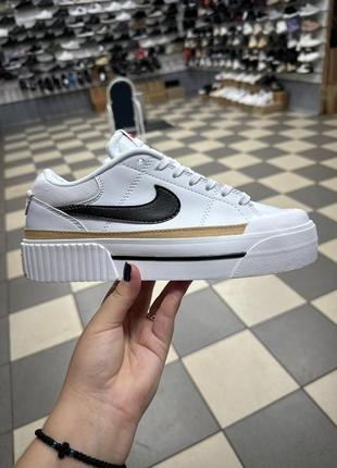 Женские кеды nike court legacy lift