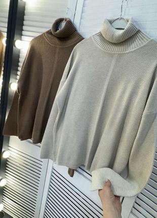Свитер кашемир+шерсть