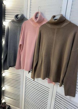 Свитер кашемир+шерсть