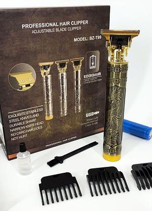 Аккумуляторная профессиональная машинка-триммер для стрижки волос, бороды, усов ws-t88, беспроводная
