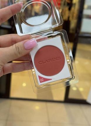 Clarins joli blush - компактні рум'яна - 02