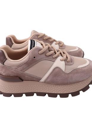 Кроссовки женские li fexpert капучино текстиль, 36