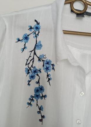 Летняя блузка вышивка,бренд