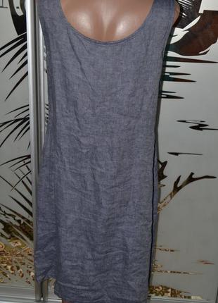 Платье сарафан прямое с карманами3 фото