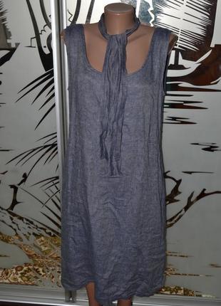 Плаття сарафан пряме з кишенями4 фото