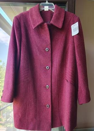 Пальто жіноче великий розмір xxl