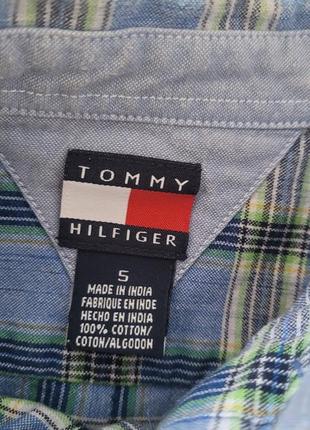 Фирменная рубашка Tommy hilfiger (116-122)3 фото