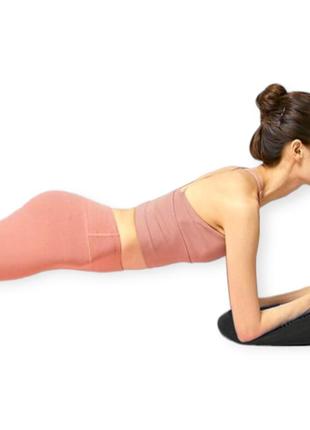 Подушка балансировочная для йоги crivit + насос  гимнастический диск9 фото