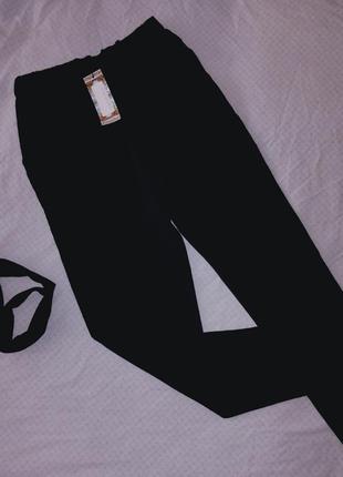 Нові жіночі штани, чорні звужені штани, розпродажу, жіночий одяг взуття аксесуари1 фото