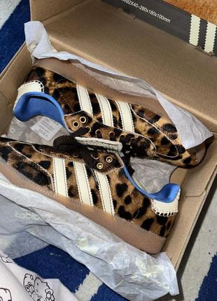 Adidas wales bonner leopard3 фото