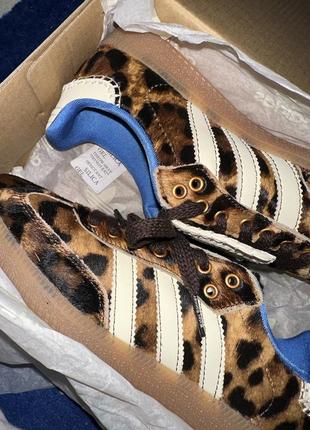 Adidas wales bonner leopard4 фото