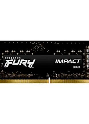 Модуль пам'яті / оперативна пам'ять kingston kf432s20ib/8 ddr4/8гб/3200mhz/sodimm fury impact