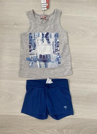 Комплект шорты и майка
