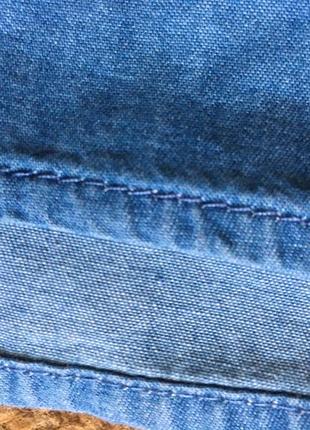 Плаття тонке під джинсове р.46-50 бавовна довгий рукав7 фото