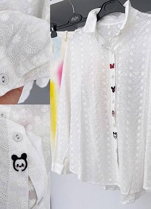 Очень классная рубашка из прошвы