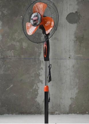 Підлоговий вентилятор для дому wimpex чорний ра5074(k9 - 00)