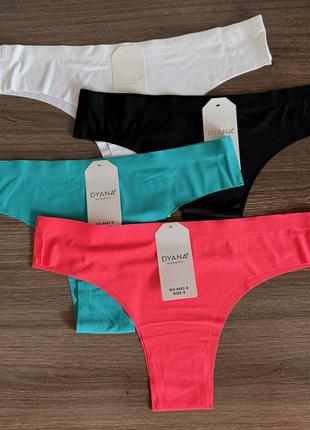 Набор бесшовных бразилиан 4 шт🔥