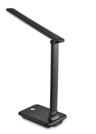 Led лампа настольная 10w titanum tltf-009b 3000-6500k