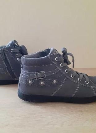 Замшевые кеды для девочки