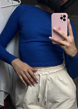 Лонг в рубчик