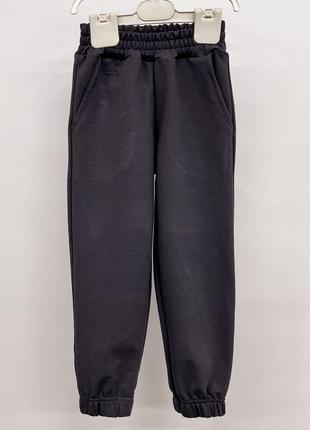 Детские спортивные штаны двунитка