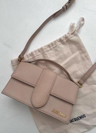 Сумка jacquemus жакмюс беж