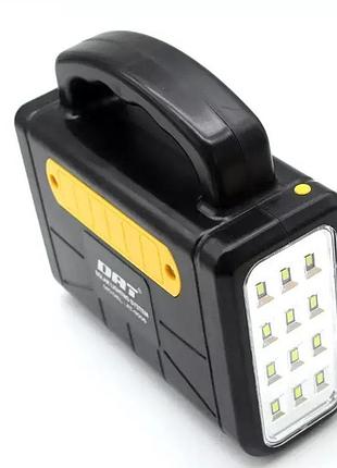 Фонарь solar at-9006 зарядная станция, павербанк, аварийное освещение 3 лампы в комплекте