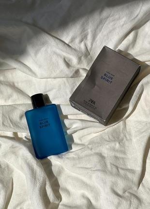 Туалетна вода zara man blue spirit