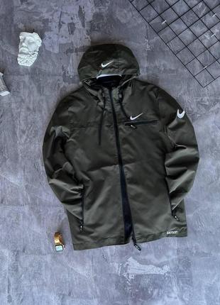 Куртка ветровка nike хаки