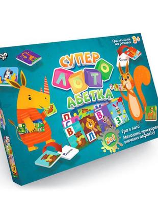 Настольная игра "суперлото" алфавит