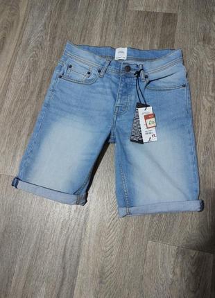 Мужские джинсовые шорты / burton menswear london / бриджи / мужская одежда / denim / чоловічий одяг /10 фото