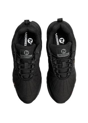 Мужские кроссовки merrell continium 3m trinsulate termo black gray4 фото