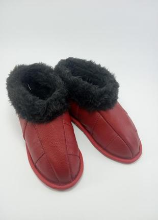 Шкіряні капці   чуні на мікропористій підошві  36-43  р