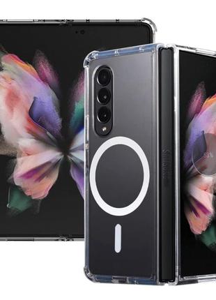Чехол накладка magsafe samsung f956 galaxy fold 6 transparent
