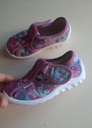 Тапочки для дівчинки waldі 27р