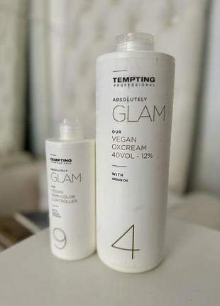 Tempting 12% окисник для фарби, та закислювач закислитель