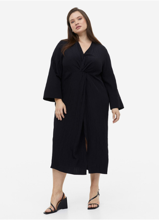 Віскозна вишукана  міді сукня h&m