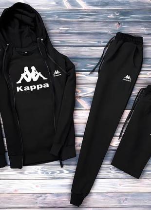 Осінь! спортивний костюм, шорти, футболка kappa