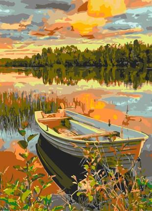 Набір для розпису "пейзаж дитинства" без підрамника