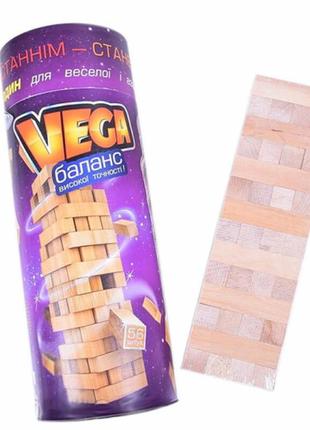 Настольная игра дженга vega пизанская башня