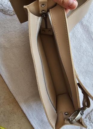 Кожаная сумка украинского бренда space of bag4 фото