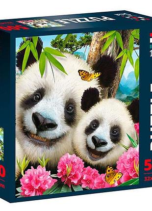 Пазл de.tail селфи панды 500 элементов