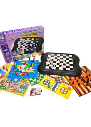 Шахи 8в1 в коробці jf378-29 р.28,5*22,3*3,3см