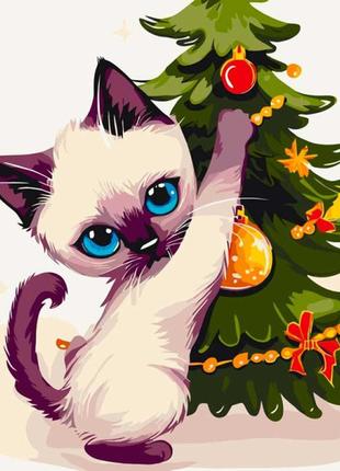 Набор для росписи "вредный котик" 30*30 см