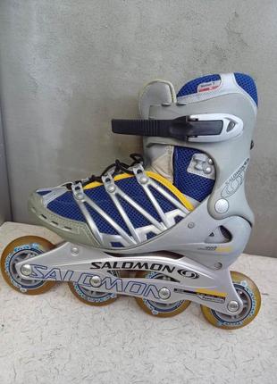 Женские детские роликовые коньки ролики salomon power arch dr110 motion 7 80max3 фото